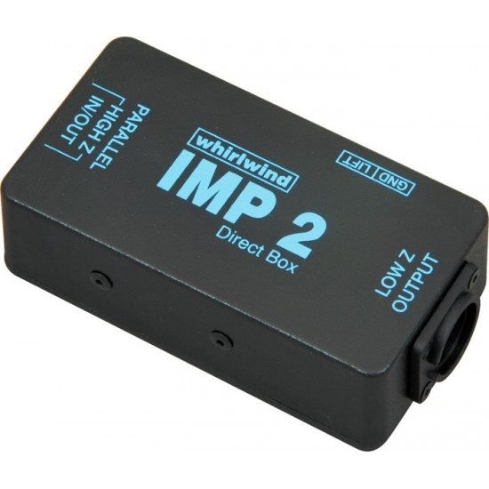 Caja directa profesional Whirlwind IMP2 con salida XLR