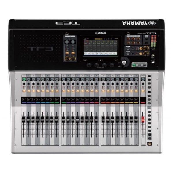 Consola digital Yamaha TF3 con pantalla táctil y 25 faders