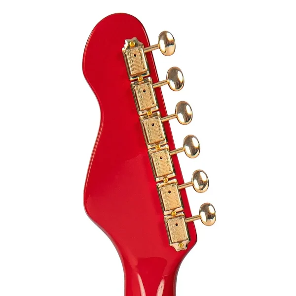 Vintage Joe Doe Gas Jockey Gas Pump Red Con Case – Guitarra Eléctrica