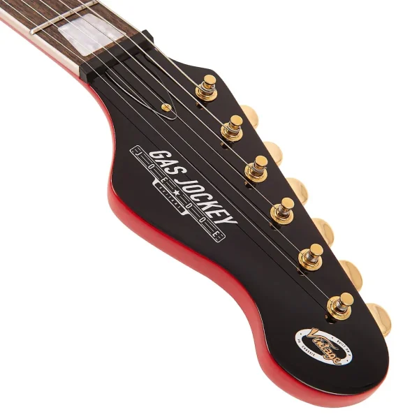 Vintage Joe Doe Gas Jockey Gas Pump Red Con Case – Guitarra Eléctrica Producto