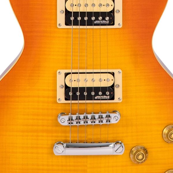 Vintage V100 Honeyburst Equipo