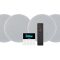 Kit de sonido de pared Fonestar KS-WALL-4 con 4 altavoces de techo