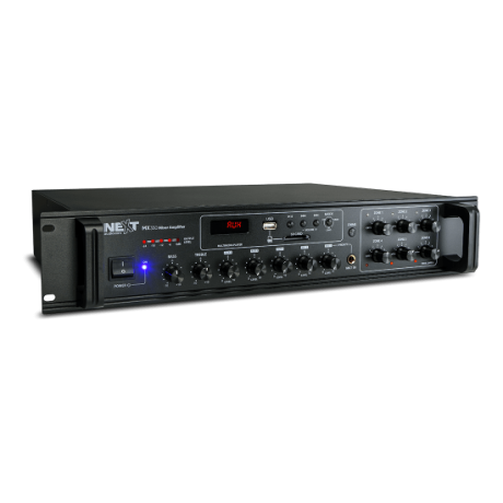 Amplificador mezclador multizona NEXT Audiocom MX350 en formato rack