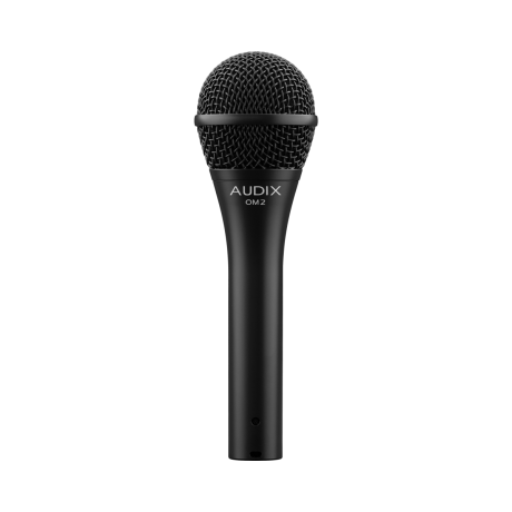 Micrófono dinámico vocal Audix OM2 de mano con conector XLR