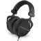 Audífonos de estudio abiertos Beyerdynamic DT 990 PRO 80 Ohm con almohadillas gris plateado