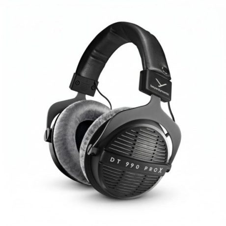 Audífonos abiertos Beyerdynamic DT 990 PRO X 48 Ohms con diadema acolchada y almohadillas de terciopelo