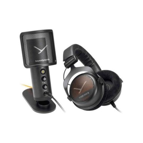 Kit para streaming Beyerdynamic Team TYGR con audífonos TYGR 300 R y micrófono FOX