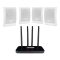 Sistema de audio ambiental inalámbrico Novik Air Music con 4 parlantes