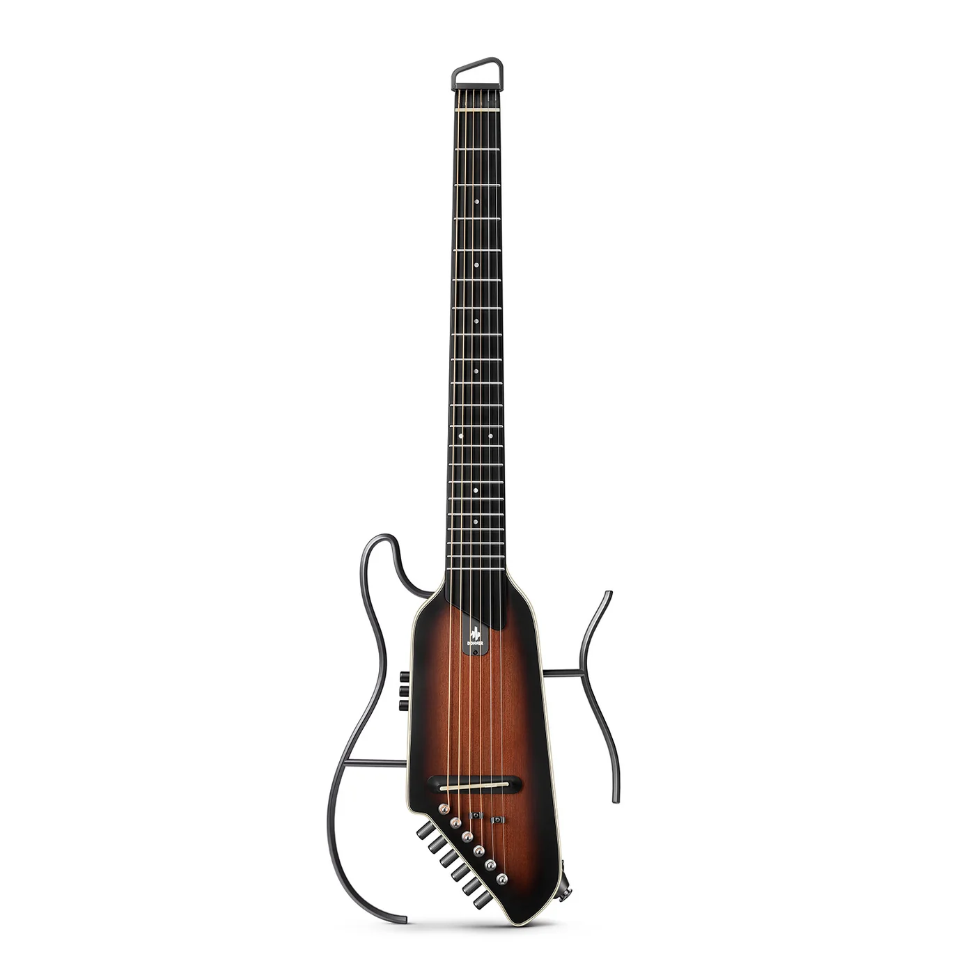 Guitarra silenciosa de viaje Donner HUSH I Evo2 sin cabezal con marcos desmontables