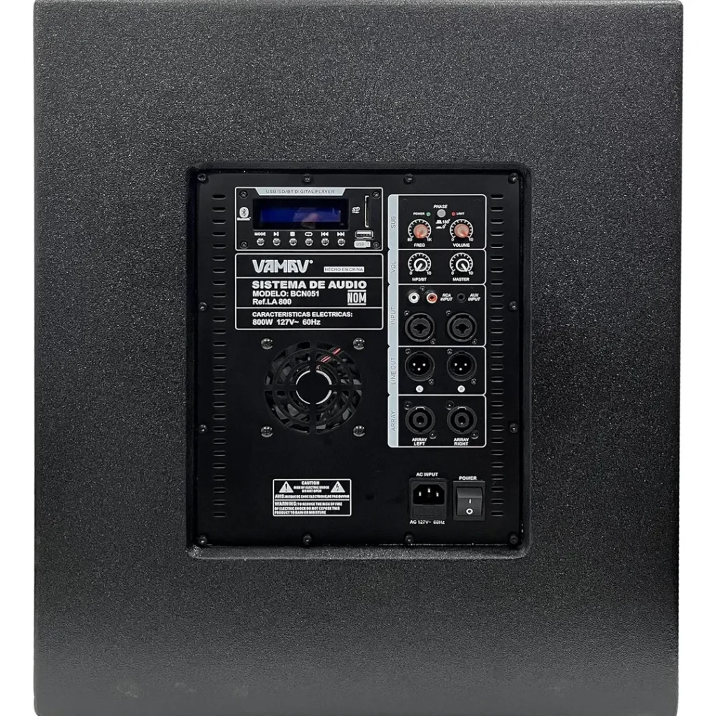 Vamav LA 800 - Sistema de Audio