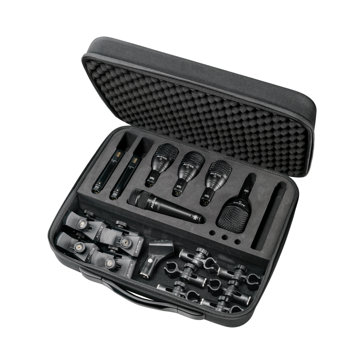 Kit de micrófonos para batería Audix Fusion FP7 con estuche de aluminio