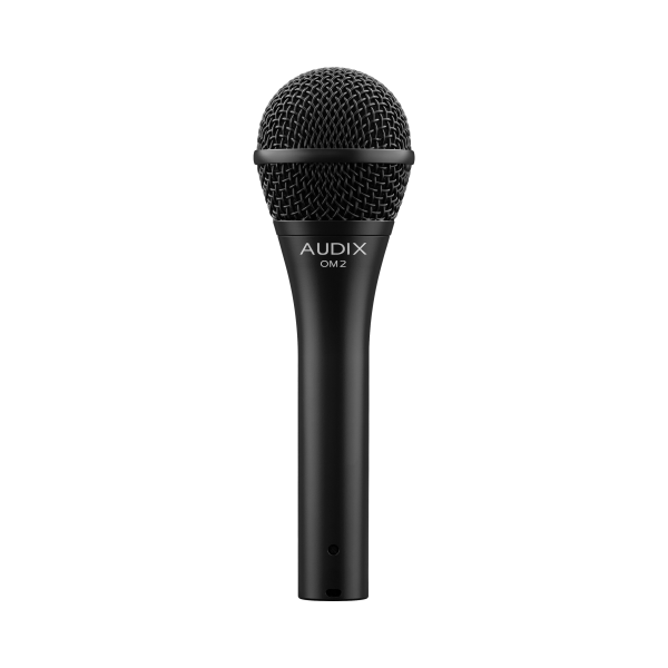 Micrófono dinámico vocal Audix OM2 de mano con conector XLR