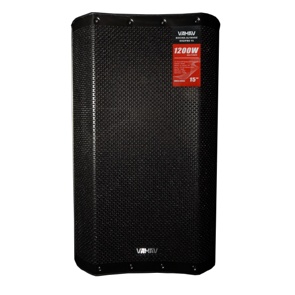Parlante activo Vamav Digipro 15 de 15 pulgadas con pantalla DSP