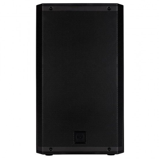 Parlante activo RCF ART 932-A de 12 pulgadas con rejilla de acero y manillas