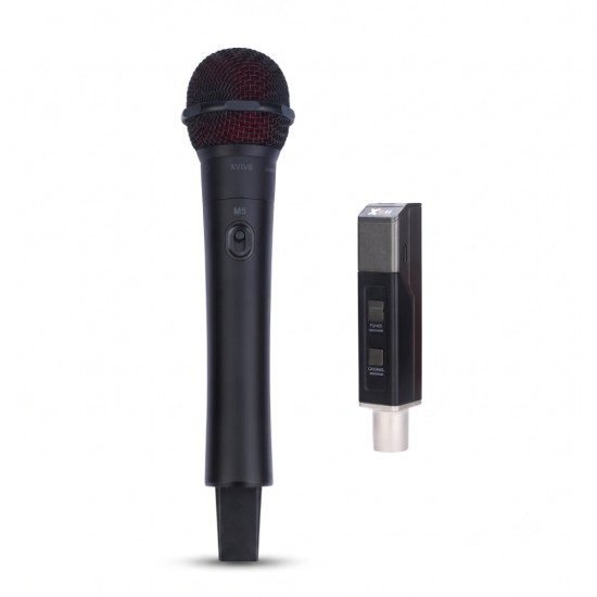 Micrófono inalámbrico de mano Xvive M5 con receptor XLR plug-on