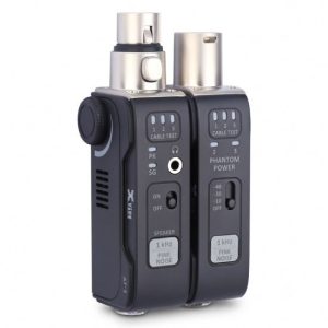 Probador de audio Xvive AT-3 BK negro con módulos XLR macho y hembra