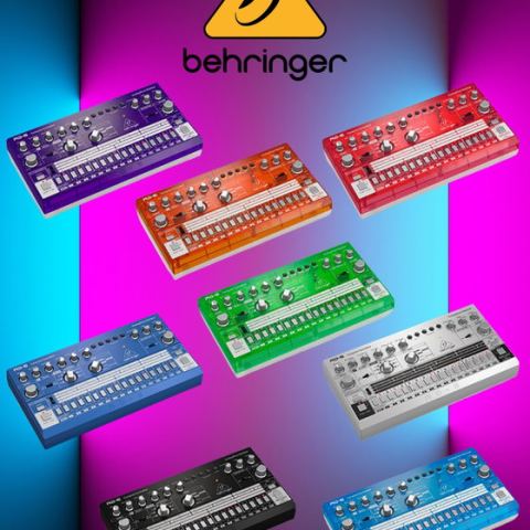 ✅Liquidación! ✅ Behringer RD6GP Es una caja de ritmos analógica clásica con 8 sonidos de batería, secuenciador